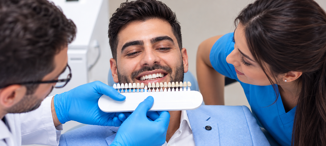 Professional teeth whitening